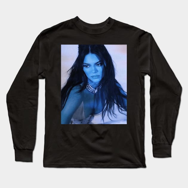 kendalljenner t-shirt gift for your friend Long Sleeve T-Shirt by Pop-clothes